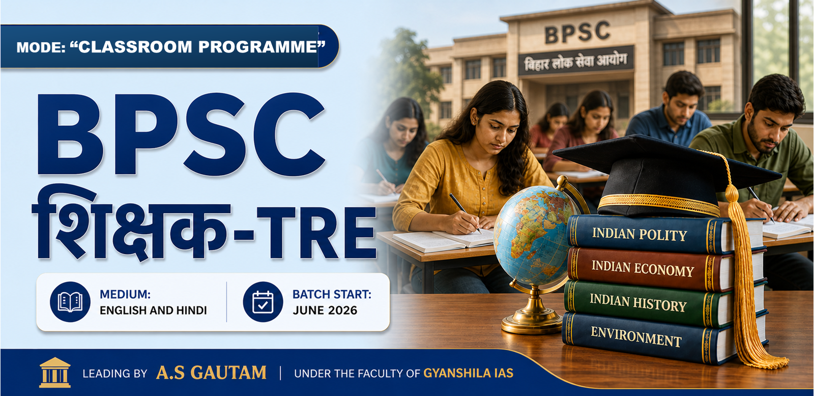 BPSC 'शिक्षक Class 1 to 12' TRE 5.0 (Hindi - Offline)